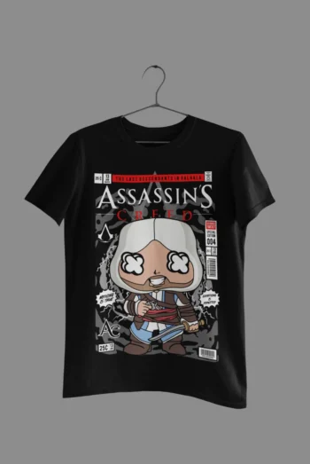 Assassin's Creed t-shirt mockup