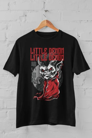 Little Demon Men's T-Shirt Half Sleeve