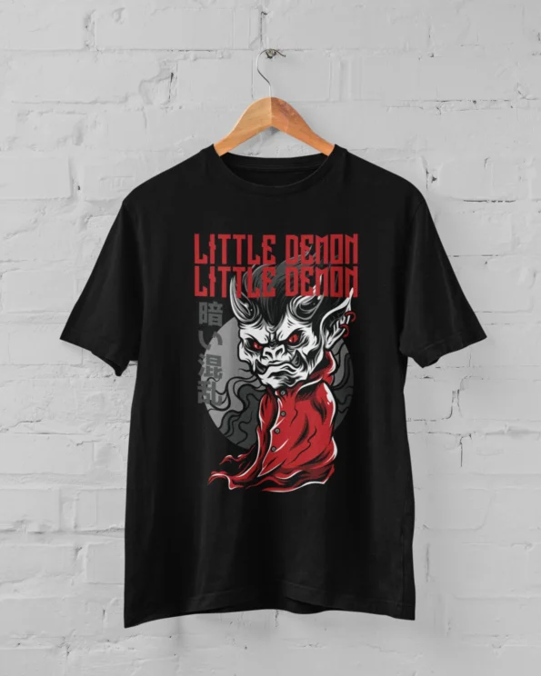 Little Demon Men's T-Shirt Half Sleeve