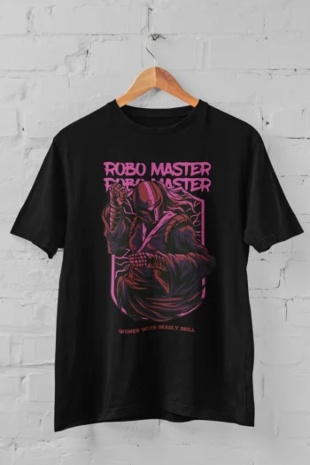 Robo Master Classic Fit Men's T-Shirt black