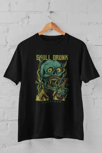 Drunk Skull t-shirt