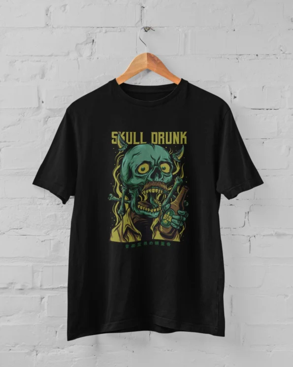 Drunk Skull t-shirt