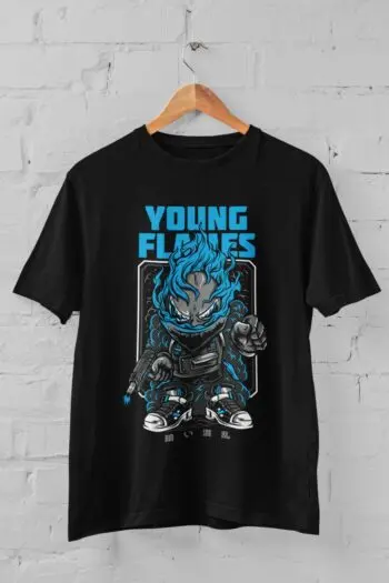 Young Famous Half Sleeve T-Shirt for Men