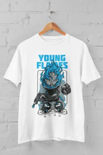Young Famous Half Sleeve T-Shirt for Men