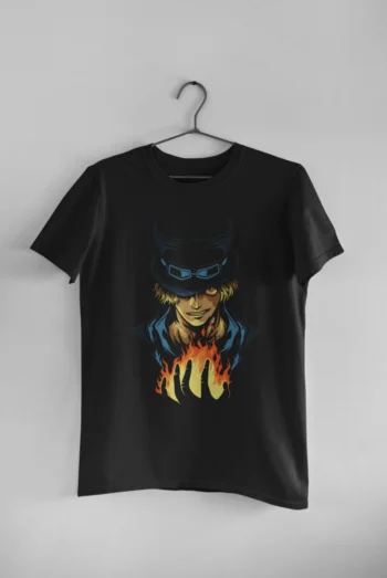 one-piece sabo Half sleeve Anime T-Shirt