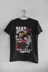 one piece anime t-shirt mockup