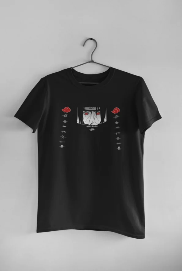 itachi uchiha anime t-shirt for men