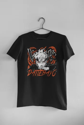Naruto Legendry Pose Cotton Anime T-Shirt  For Men