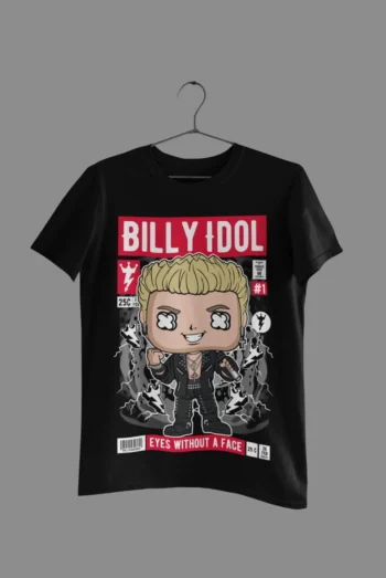 Billy Idol cartoon t-shirt