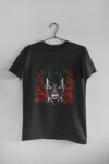 Joker T-shirt Graphic Printed For Men Regular Fit Black 100% Cotton