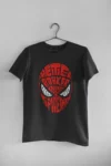 spider man logo white