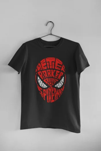 SpiderMan black t-shirt for men