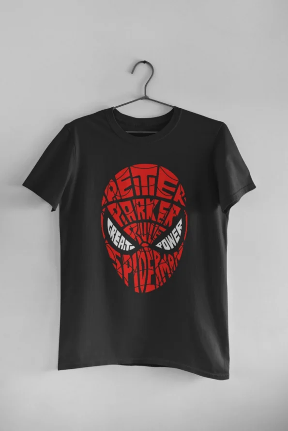 SpiderMan black t-shirt for men