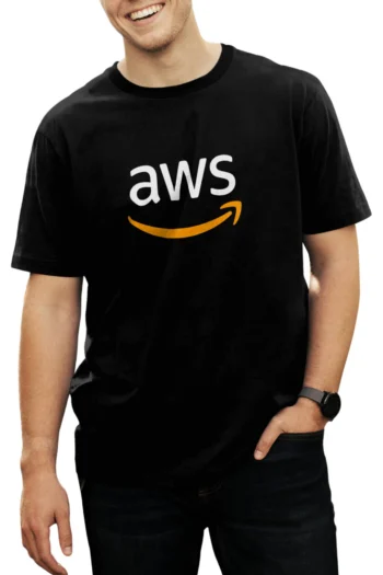 AWS T-shirt for Programmer & Coders