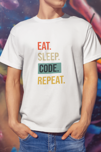 eat-sleep-code-repeat-programmer-t-shirt-100-cotton