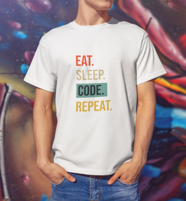 eat-sleep-code-repeat-programmer-t-shirt-100-cotton