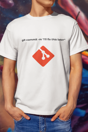 Git T-shirt coder