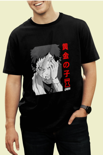 Gaara Anime Print T-Shirt