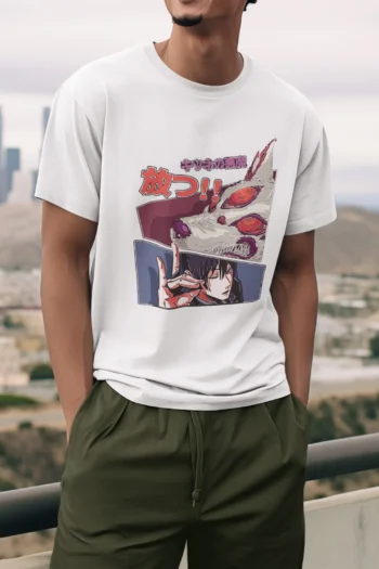 Aki Demon Summon T-Shirt – Chainsaw Man print