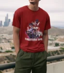 Chainsaw Man Reze Arc Collection T-Shirt maroon
