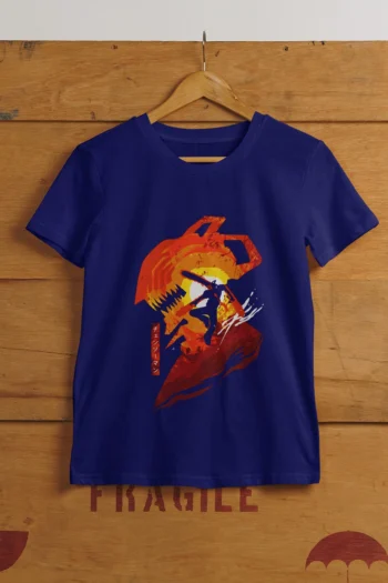Denji Devil Hunter Chainsaw Man T-Shirt 100% Cotton