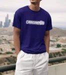 chainsaw man t-shirt marron