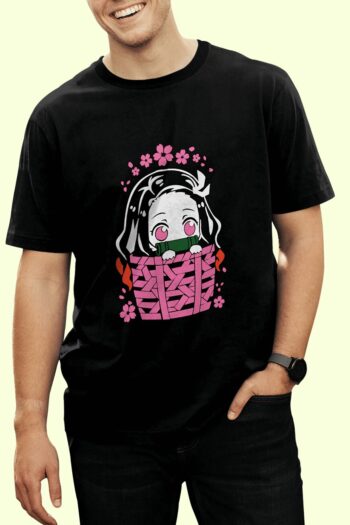 nezuko-chibi-t-shirt-demon-slayer-black