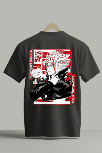 Dan Da Dan premium anime t-shirt with front and back graphic print unisex fit in India