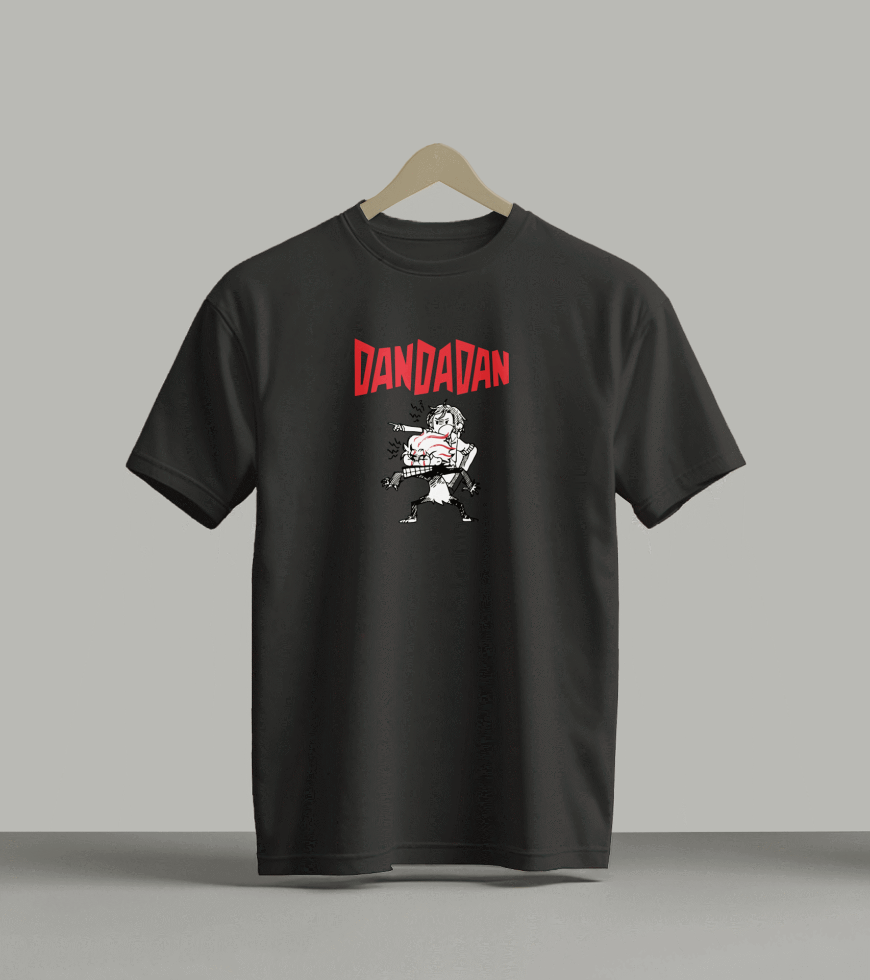 dan-da-dan-anime-graphic-tshirt-black-back-akrinity