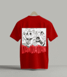 dan-da-dan-anime-graphic-tshirt-black-back-akrinity