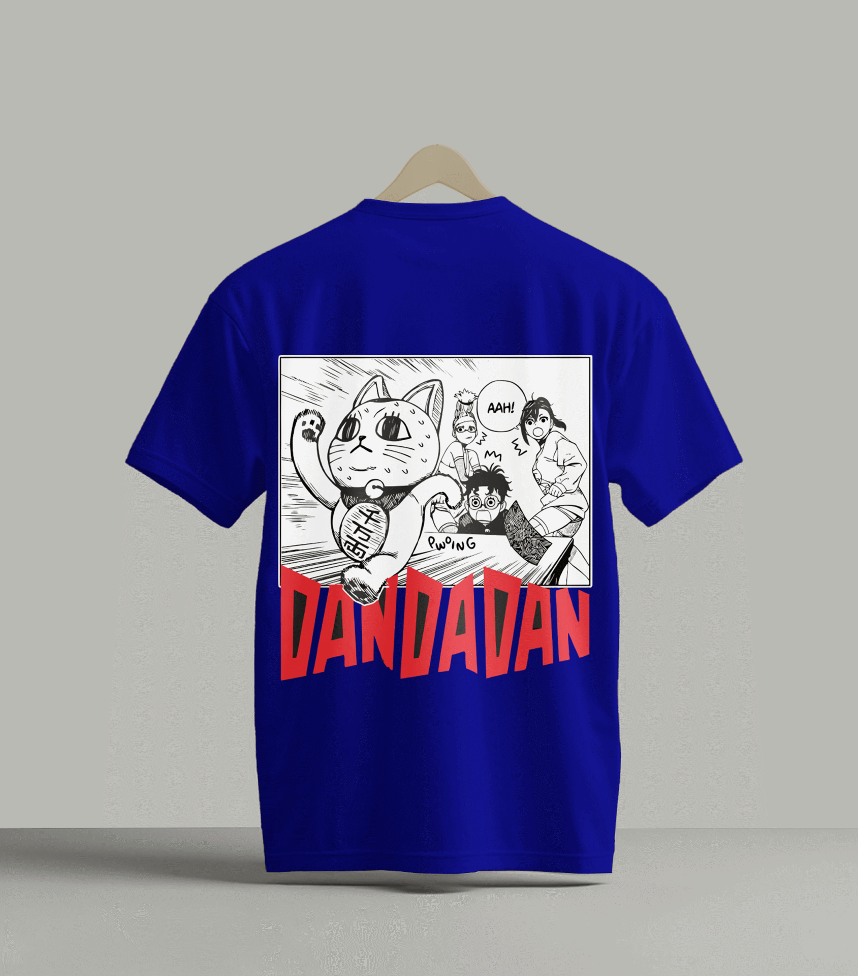 dan-da-dan-anime-graphic-tshirt-black-back-akrinity