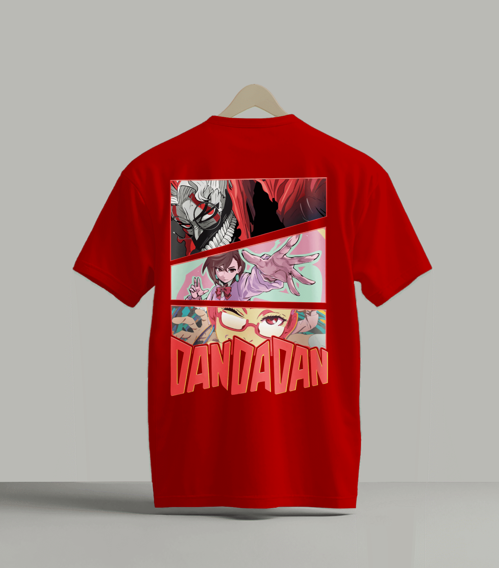 dandadan-ken-takakura-okarun-anime-tshirt-black-front-akrinity