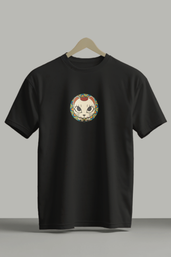 DanDaDan anime graphic t shirt featuring Momo Ayase Okarun Turbo Granny and creepy granny with colorful manga back print