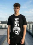 Gojo Anime Graphic T-Shirt – Jujutsu Inspired Streetwear Tee black