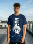 Gojo Anime Graphic T-Shirt – Jujutsu Inspired Streetwear Tee black