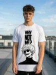 Gojo Anime Graphic T-Shirt – Jujutsu Inspired Streetwear Tee black