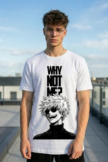 Gojo Anime Graphic T-Shirt – Jujutsu Inspired Streetwear Tee
