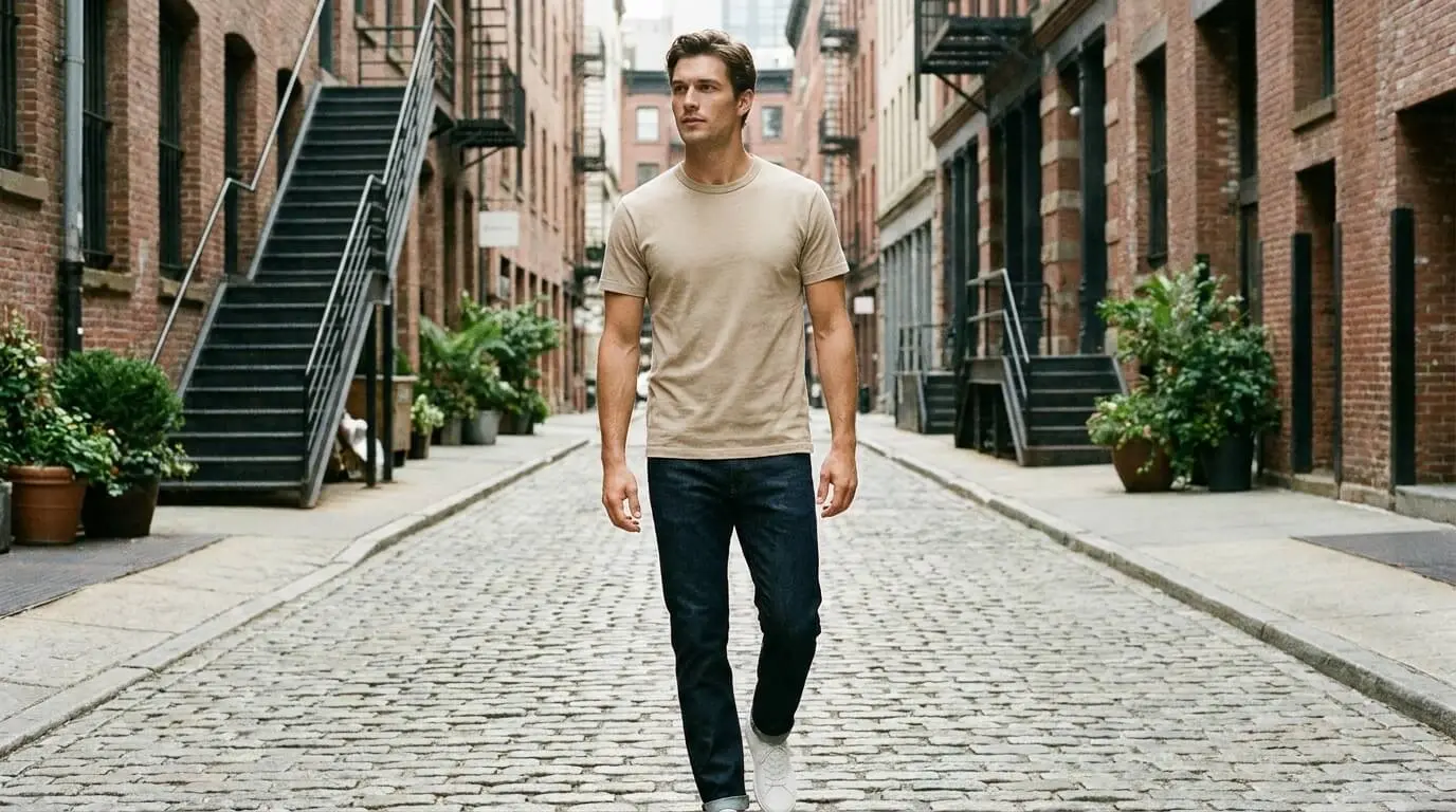 180 GSM cotton t-shirt for everyday wear