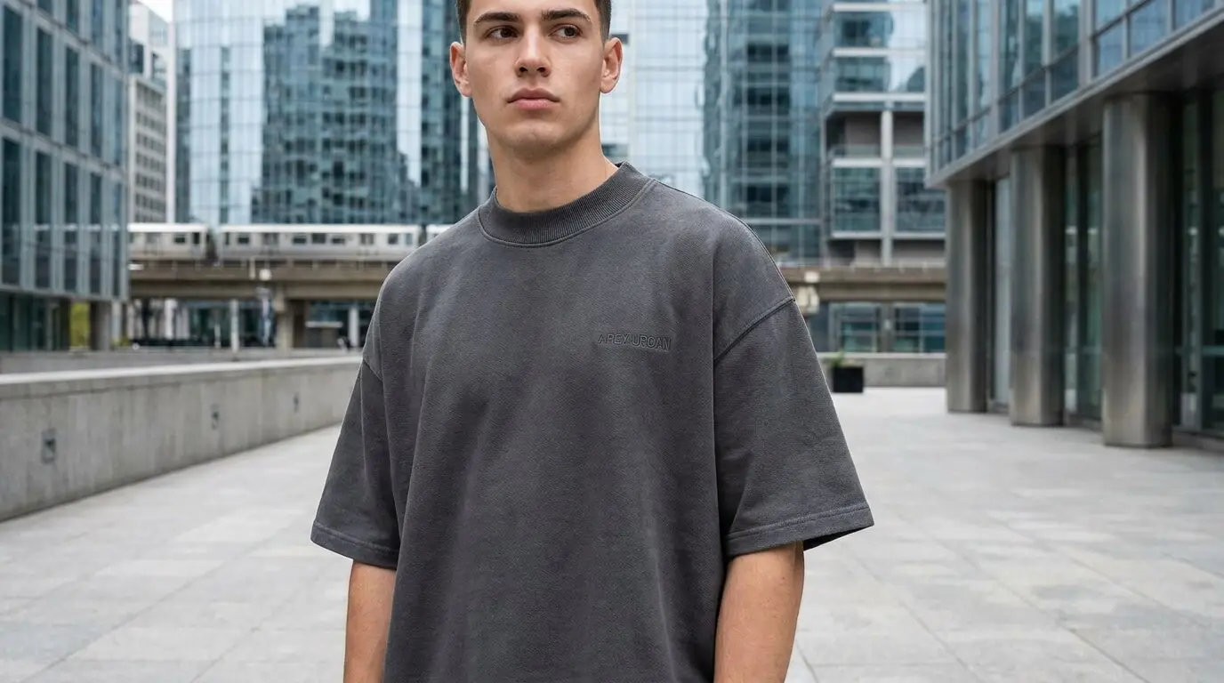 Premium 240 GSM oversized streetwear t-shirt