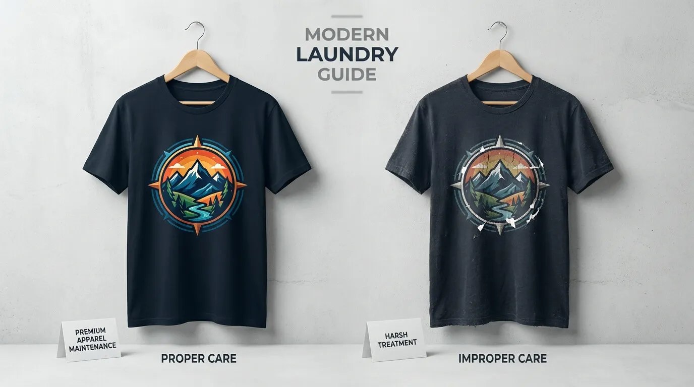 how to maintain printed t shirts